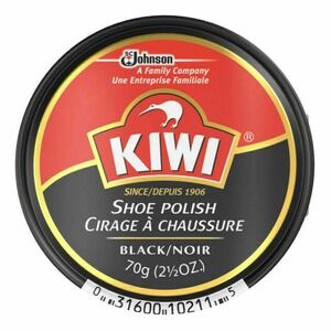 Kiwi Shoe Polish - Black (1-02-011)‎